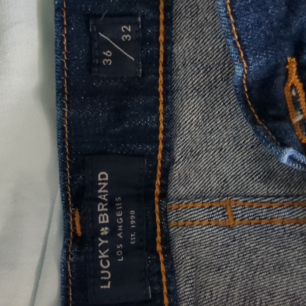 Lucky Brand Men's 410 Athletic Slim jeans, 36/32